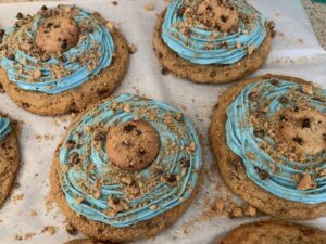 Big Blue Chocolate Chip Cookie Monster